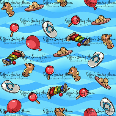 *BACK ORDER* Heelers Blue Trinkets Co Ord