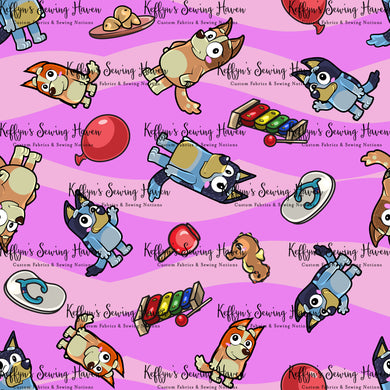 *BACK ORDER* Heelers Pink Main