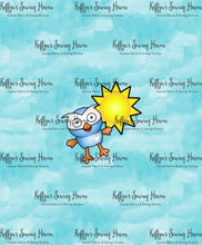 Load image into Gallery viewer, *BACK ORDER* Hootastic Blue BIG KID Panels