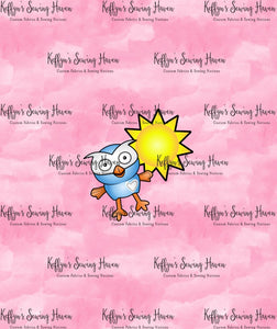 *BACK ORDER* Hootastic Pink BIG KID Panels