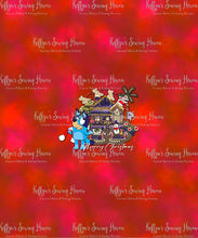 Load image into Gallery viewer, *BACK ORDER* Blue Dog Xmas House CHILD Panels