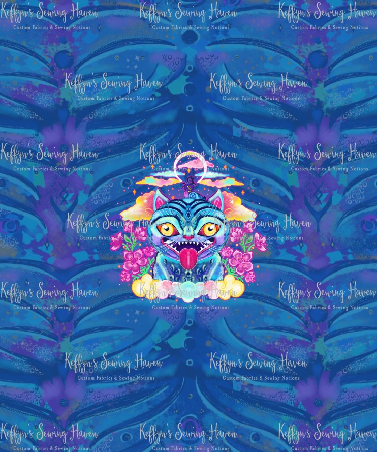 *BACK ORDER* ID K-Pop Derpy Blue Flower Panels