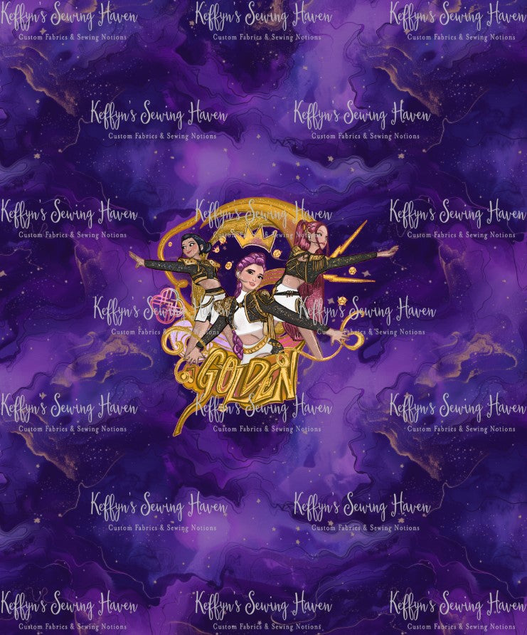 *BACK ORDER* ID K-Pop Huntrix Golden Panels