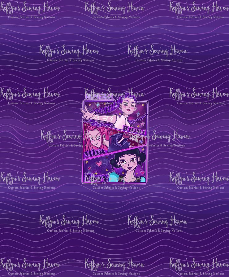 *BACK ORDER* ID K-Pop Huntrix Comic Panels