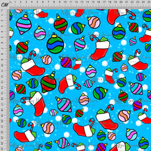 Load image into Gallery viewer, *BACK ORDER* Xmas Playful Pup Accents Sky Blue