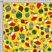 Load image into Gallery viewer, *BACK ORDER* Xmas Playful Pup Accents Yellow