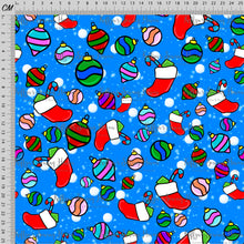 Load image into Gallery viewer, *BACK ORDER* Xmas Playful Pup Accents Blue