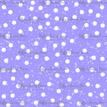 Load image into Gallery viewer, *BACK ORDER* Xmas Playful Pup Purple Snow Co-Ord