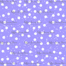 Load image into Gallery viewer, *BACK ORDER* Playful Pup Xmas Purple Snow Co-Ord