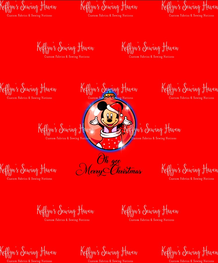*BACK ORDER* Mouse Baubles 'Oh My' CHILD Panels