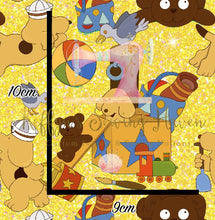 Load image into Gallery viewer, *BACK ORDER* Playful Pup Yellow Glitter