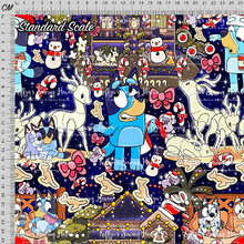 Load image into Gallery viewer, *BACK ORDER* Blue Dog Xmas Navy Main