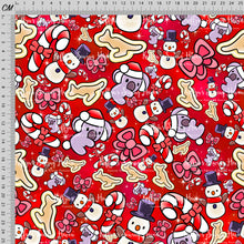 Load image into Gallery viewer, *BACK ORDER* Blue Dog Xmas Accents Red Co-Ord