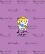 Load image into Gallery viewer, *BACK ORDER* Little Nativity Purple &#39;Angel&#39; Panels