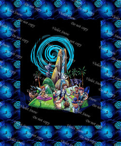 *BACK ORDER* Lost Boys Blanket Front Panels PLUSH