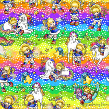 Load image into Gallery viewer, *BACK ORDER* 80&#39;s Rainbow Girl Directional Print