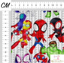 Load image into Gallery viewer, *BACK ORDER* Spidey Friends &#39;Group&#39; CLEAR VINYL