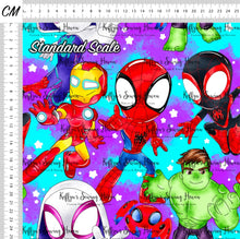 Load image into Gallery viewer, *BACK ORDER* Spidey Friends &#39;Group&#39; Teal