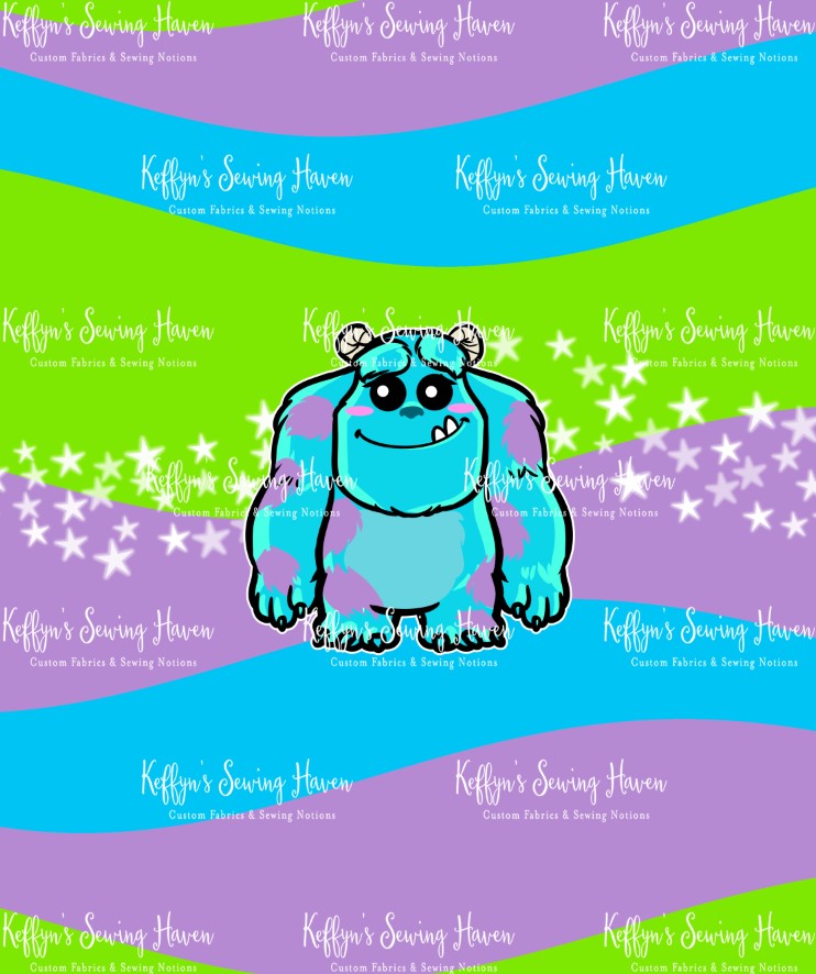 *BACK ORDER* Monsters Chibi 'Sulley' Panels