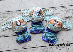 *BACK ORDER* Naughty Panda OG 'Mornings' Nappy Panel