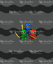 Load image into Gallery viewer, *BACK ORDER* Ninjas Trio Panels