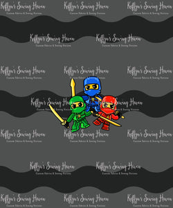 *BACK ORDER* Ninjas Trio Panels