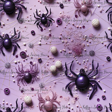 *BACK ORDER* Halloween Pastel Spiders