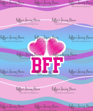 *BACK ORDER* Paws Pink 'BFF' Panels