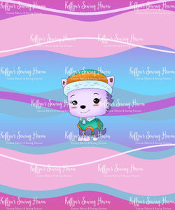 *BACK ORDER* Paws Pink CHILD Panels