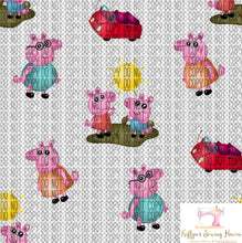 Load image into Gallery viewer, *BACK ORDER* Pig Family CLEAR VINYL