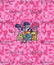Load image into Gallery viewer, *BACK ORDER* Pixel Ponies &#39;Pink&#39; BIG KID Panels