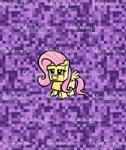 Load image into Gallery viewer, *BACK ORDER* Pixel Ponies &#39;Purple&#39; BIG KID Panels