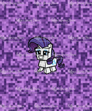 Load image into Gallery viewer, *BACK ORDER* Pixel Ponies &#39;Purple&#39; BIG KID Panels