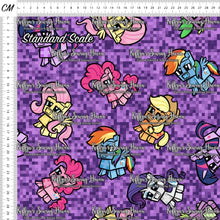 Load image into Gallery viewer, *BACK ORDER* Pixel Ponies Purple