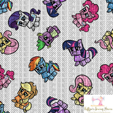 *BACK ORDER* Pixel Ponies CLEAR VINYL