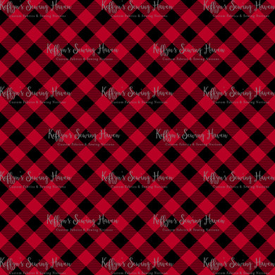 *BACK ORDER* Christmas Black Kitty Plaid Co-Ord