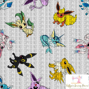 *BACK ORDER* Poke 'Eevee' CLEAR VINYL