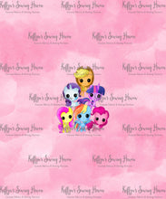 Load image into Gallery viewer, *BACK ORDER* Ponies Pink ADULT Panels
