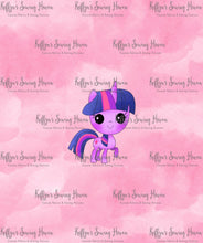 Load image into Gallery viewer, *BACK ORDER* Ponies Pink ADULT Panels