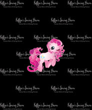 Load image into Gallery viewer, *BACK ORDER* Pony Mash Up Black ADULT Panels