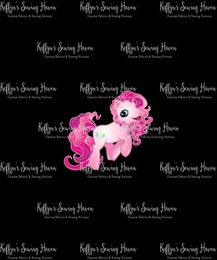 *BACK ORDER* Pony Mash Up CHILD Black Panels