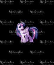Load image into Gallery viewer, *BACK ORDER* Pony Mash Up Black ADULT Panels