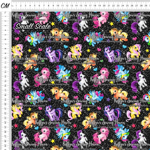 *BACK ORDER* Pony Mash Up Black Glitter