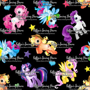 *BACK ORDER* Pony Mash Up Black