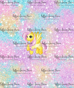 *BACK ORDER* Pony Mash Up CHILD Rainbow Panels