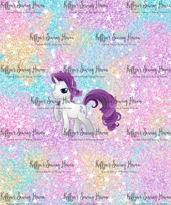 *BACK ORDER* Pony Mash Up CHILD Rainbow Panels