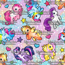 Load image into Gallery viewer, *BACK ORDER* Pony Mash Up Rainbow Glitter