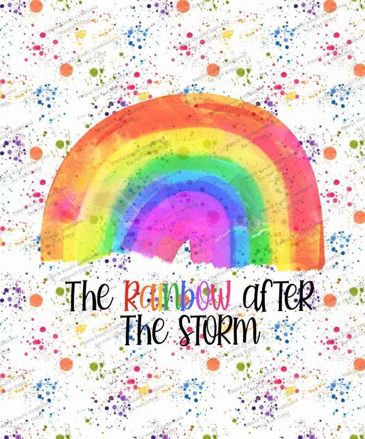*BACK ORDER* VSC Rainbow After the Storm Blanket Panels PLUSH