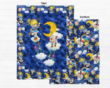 Load image into Gallery viewer, *BACK ORDER* VSC Rainbow Girl Blanket Panels PLUSH