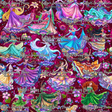 Load image into Gallery viewer, *BACK ORDER* SE Princesses M1 Dk Green &amp; Magenta